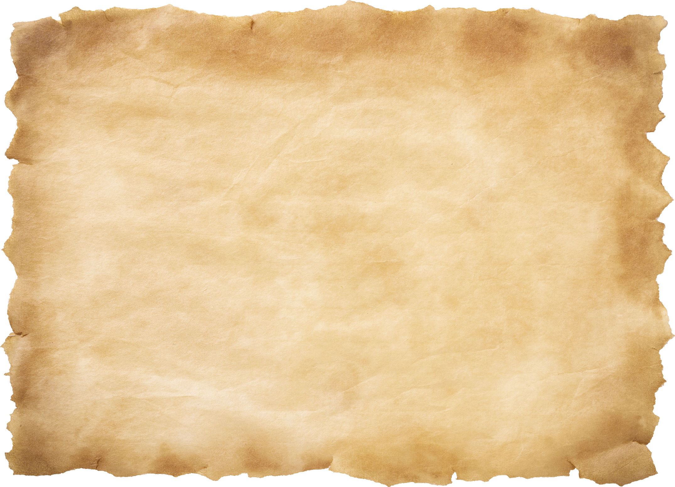 Old Parchment Paper Sheet Texture Background.