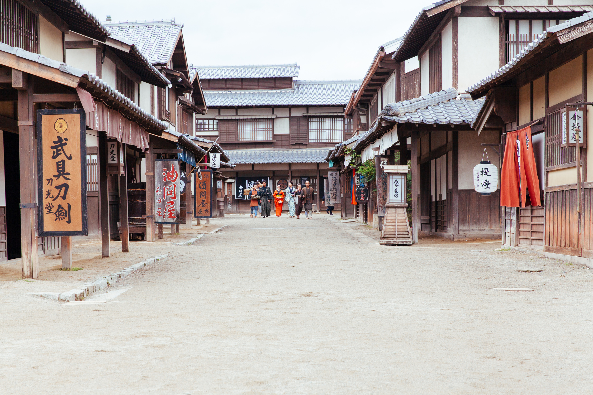 one day of edo perioud japan.